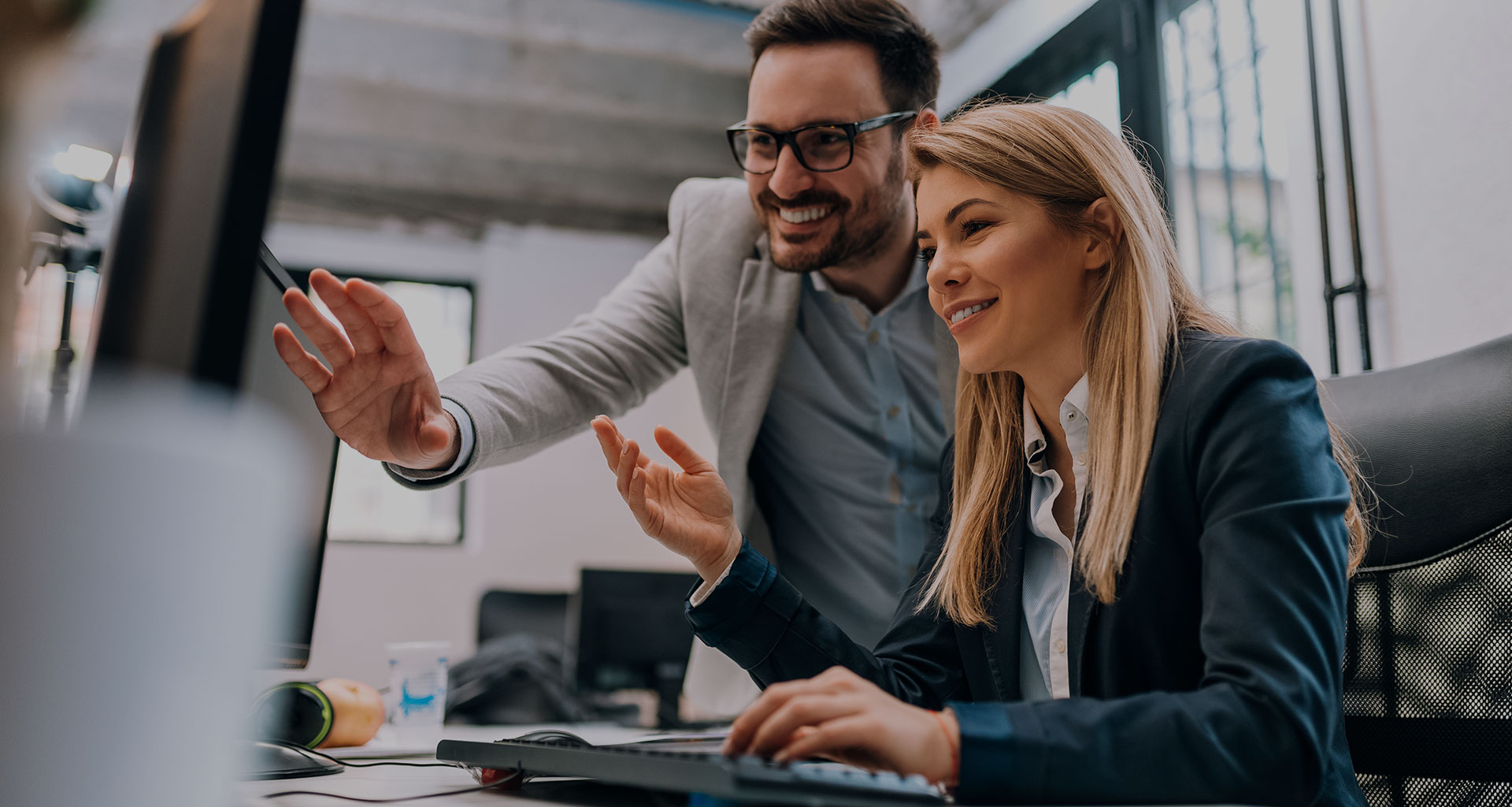 Smartstaff team supporting a client